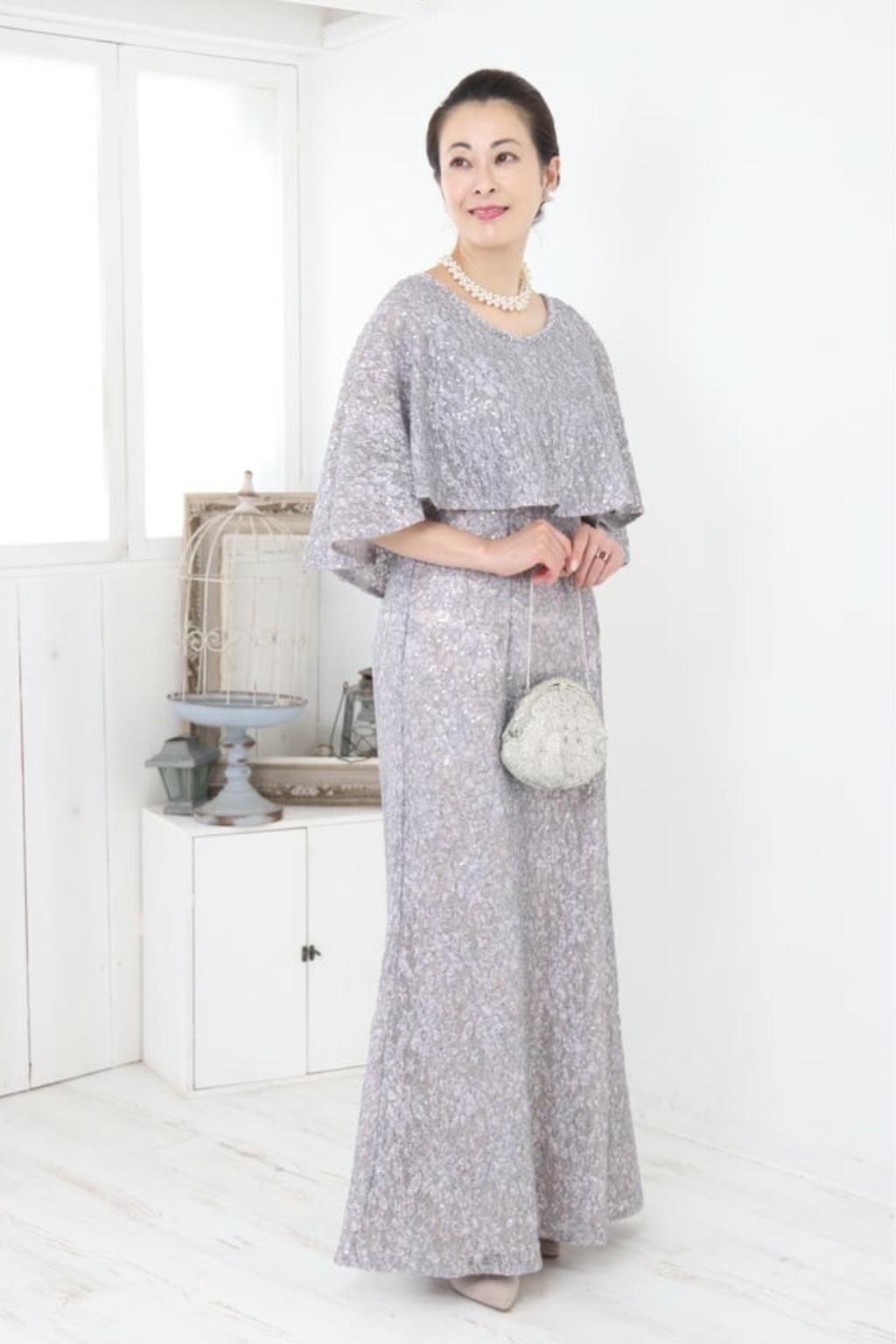 TWEED DRESS (TW-110007) - マザードレス Animard